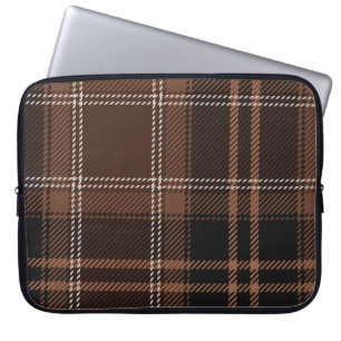 Auburn Academia Plaid Laptop Sleeve