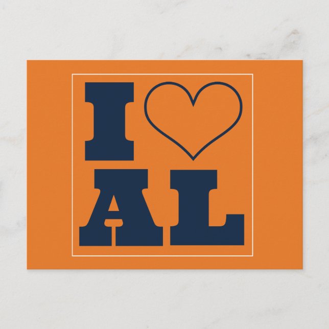 Auburn (AL) Tailgate Invitation Postcard (Front)