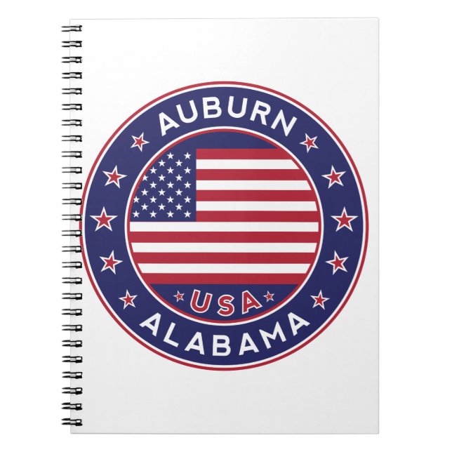 Auburn, Alabama Notebook (Front)