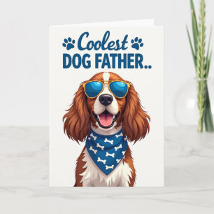 Auburn Dog Fathers Day Card