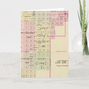 Auburn, Nebraska Card