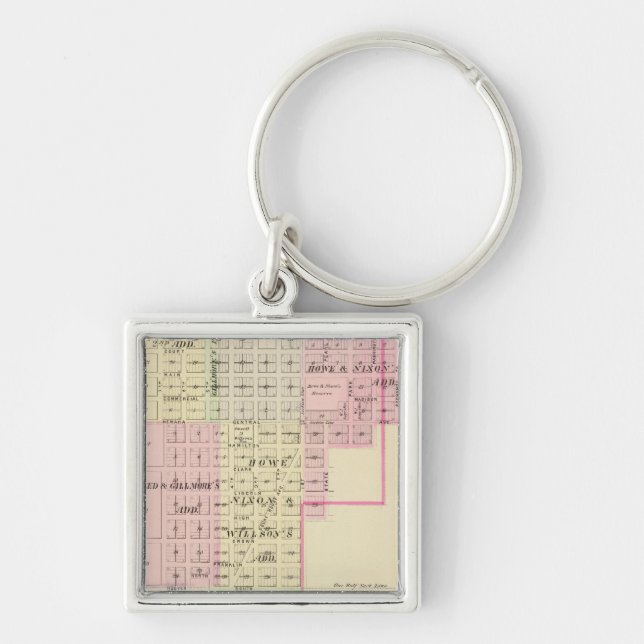 Auburn, Nebraska Key Ring (Front)