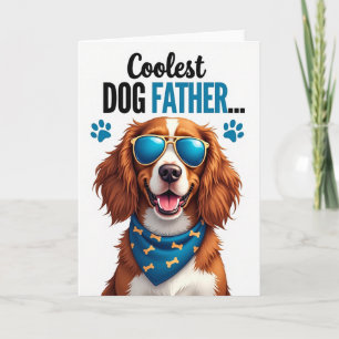 Auburn Pup Fathers Day Card