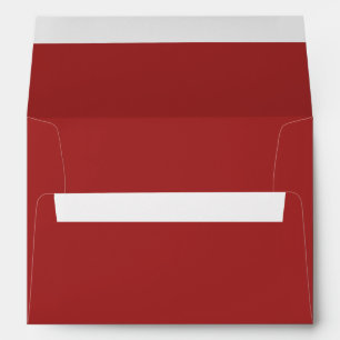 Auburn  (solid colour)   envelope