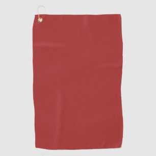 Auburn  (solid colour)   golf towel