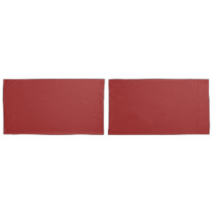 Auburn  (solid colour)   pillowcase