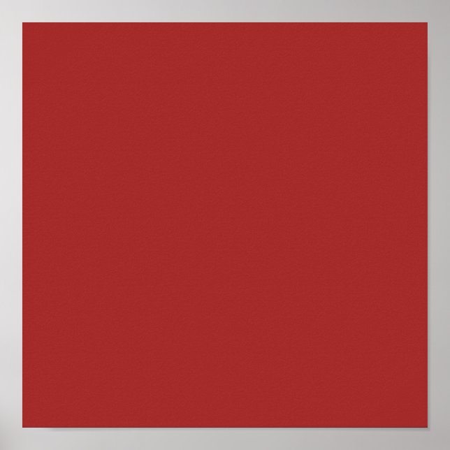 Auburn  (solid colour)   poster (Front)