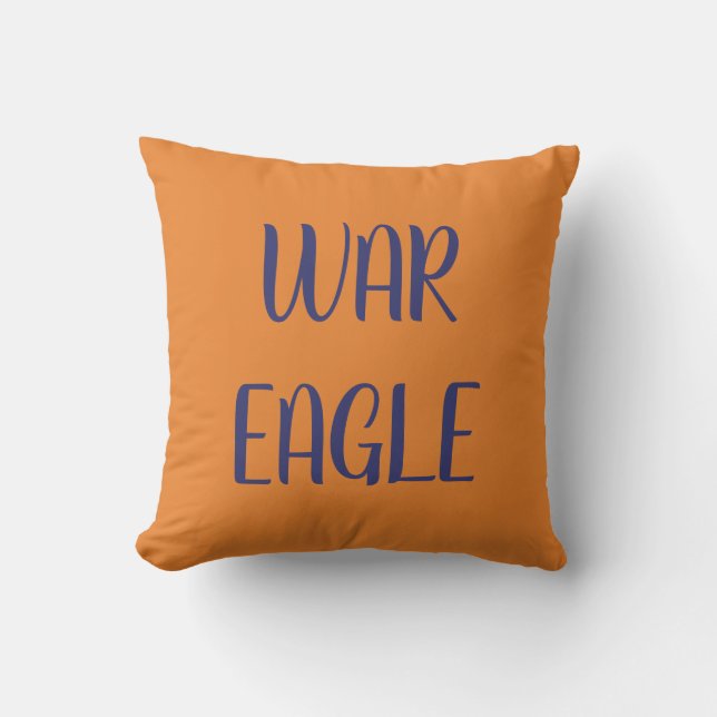 Auburn theme pillow (Front)