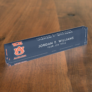 Auburn University AU Auburn Nameplate