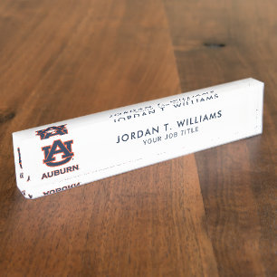 Auburn University AU Auburn Nameplate