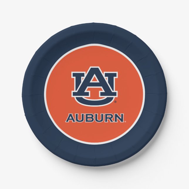 Auburn University | AU Auburn Paper Plate (Front)