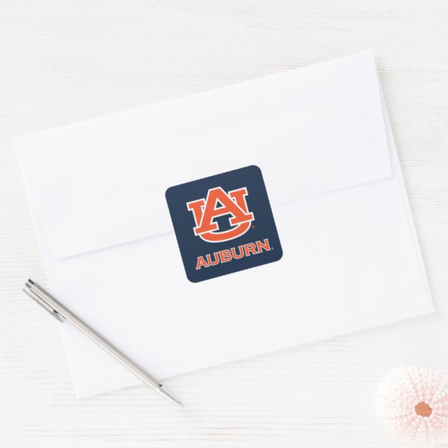 Auburn University | AU Auburn Square Sticker (Envelope)