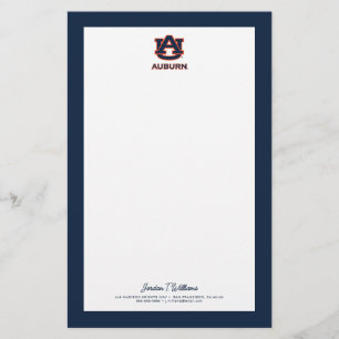 Auburn University AU Auburn Stationery