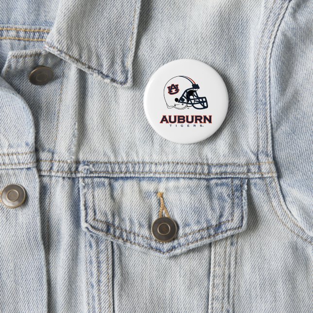 Auburn University | Auburn Football 6 Cm Round Badge (In Situ)