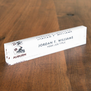 Auburn University Auburn Football Nameplate