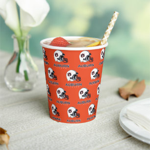 Auburn University   Auburn Football Paper Cups