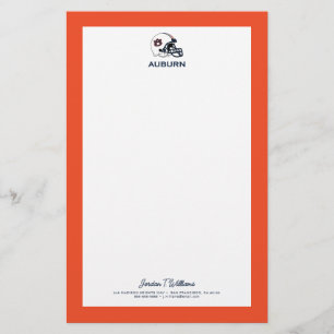 Auburn University Auburn Football Stationery