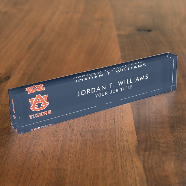 Auburn University | Auburn Nameplate (Side)