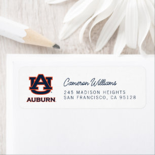 Auburn University   Auburn Return Address Label