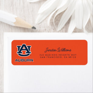 Auburn University   Auburn Return Address Label