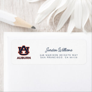Auburn University   Auburn Return Address Label
