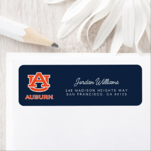 Auburn University   Auburn Return Address Label