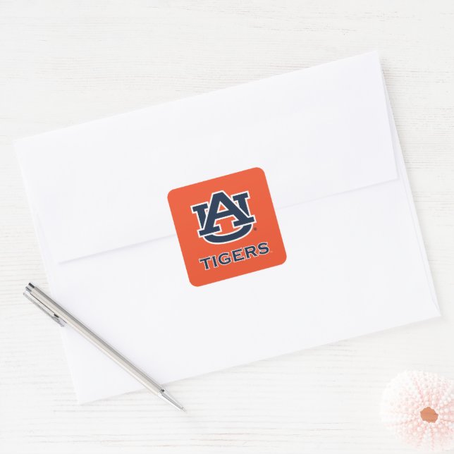 Auburn University | Auburn Square Sticker (Envelope)