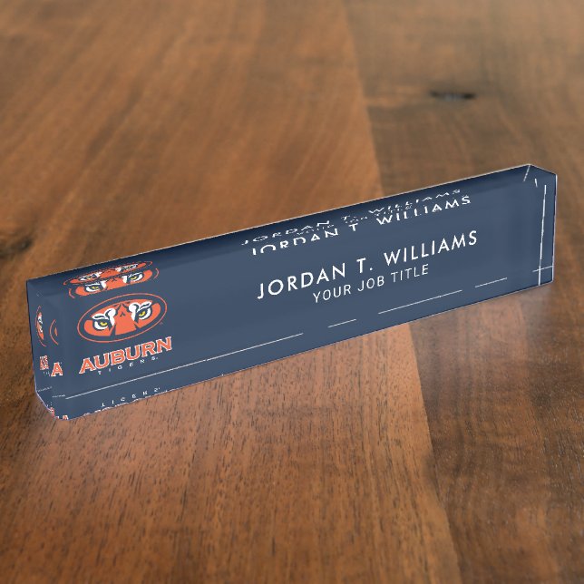 Auburn University | Auburn Tigers Nameplate (Side)