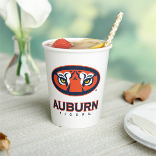 Auburn University   Auburn Tigers Paper Cups