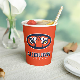 Auburn University   Auburn Tigers Paper Cups