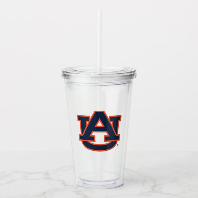 Auburn University | Auburn UA Logo Acrylic Tumbler (Front)