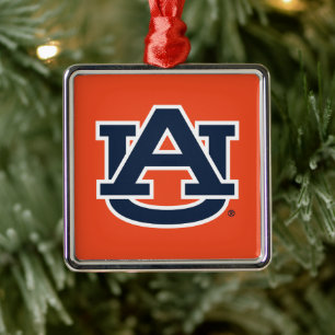 Auburn University   Auburn UA Logo Metal Ornament