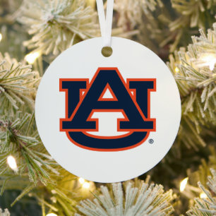 Auburn University   Auburn UA Logo Metal Tree Decoration