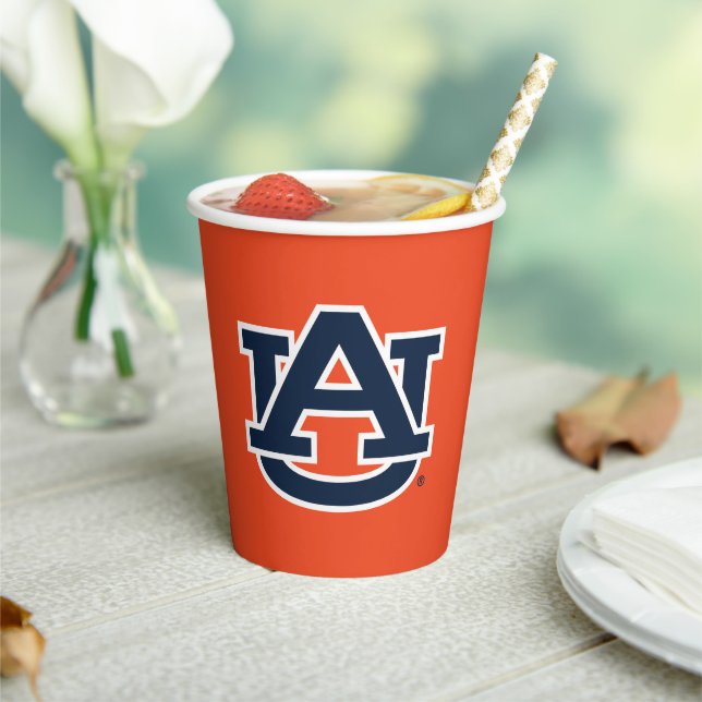 Auburn University | Auburn UA Logo Paper Cups (Insitu)