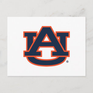 Auburn University   Auburn UA Logo Postcard