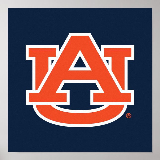 Auburn University | Auburn UA Logo Poster (Front)