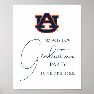 Auburn University   Auburn UA Logo Poster