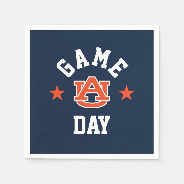 Auburn University Game Day Napkin (Front)