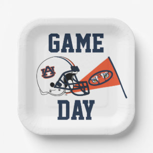 Auburn University Game Day Paper Plate