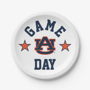 Auburn University Game Day Paper Plate