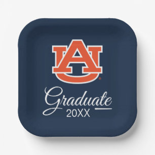 Auburn University   Graduate Paper Plate