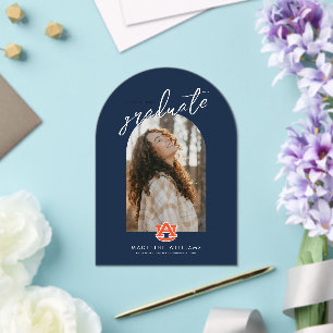 Auburn University Graduation – Auburn Tigers Acrylic Invitations