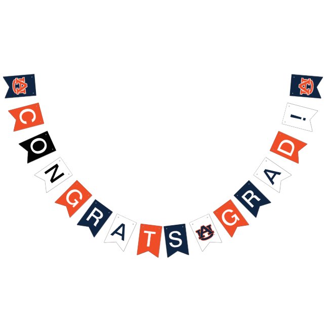 Auburn University Graduation – Auburn Tigers Bunting (All)