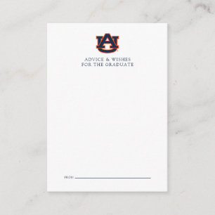 Auburn University Graduation Auburn Tigers Card