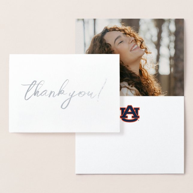 Auburn University Graduation | Auburn Tigers Foil Card (Display)