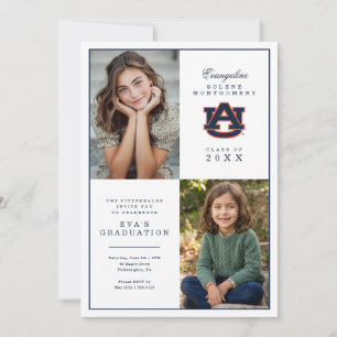 Auburn University Graduation Invitation