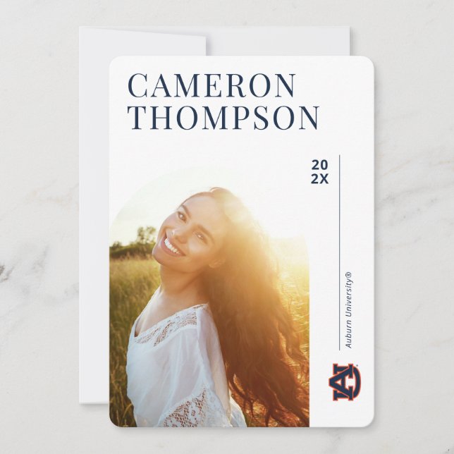 Auburn University | Graduation Invitation (Front)
