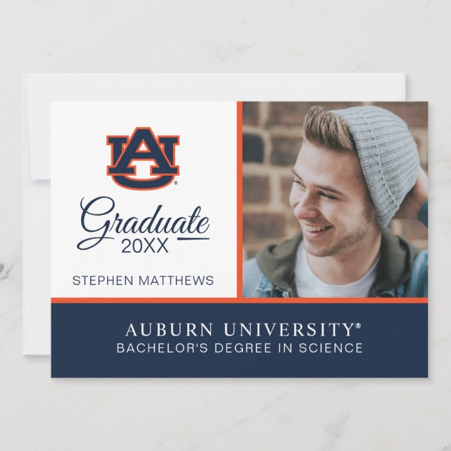 Auburn University | Graduation Invitation (Front)