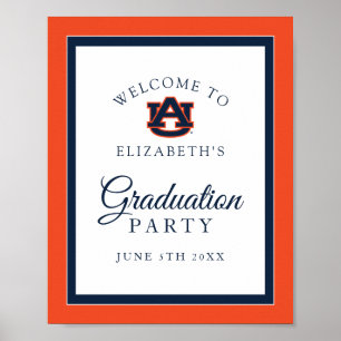 Auburn University Graduation Poster
