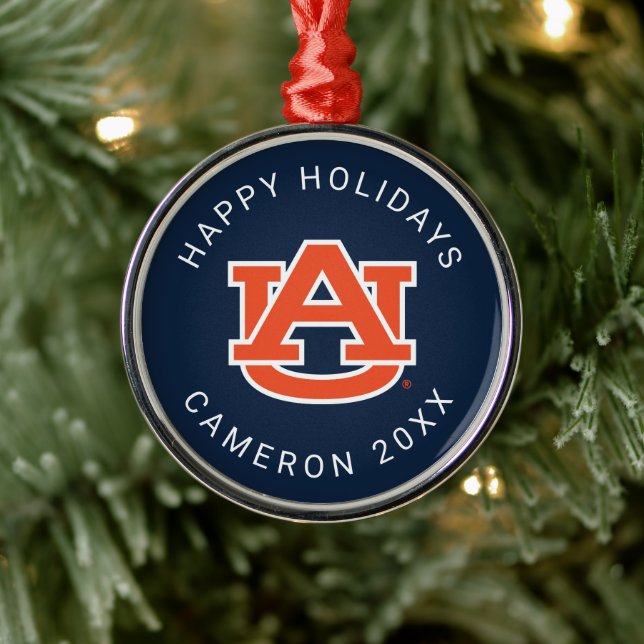 Auburn University | Holiday Metal Ornament (Tree)